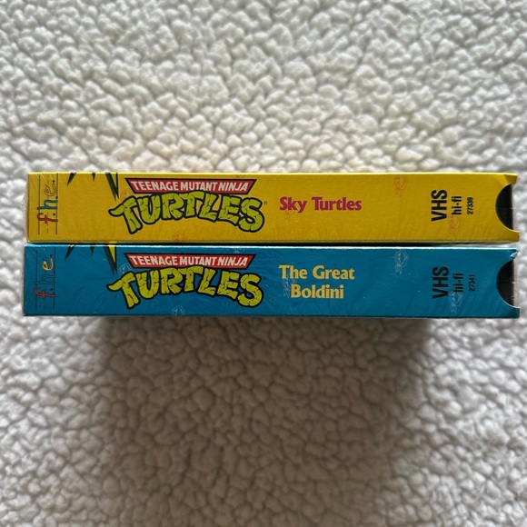 *NEW* TMNT Teenage Mutant Ninja Turtles VHS sealed Sky Turtles The Great Boldini - Picture 5 of 8